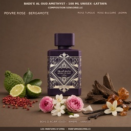 Bade’e Al Oud Amethyst - 100 ml Unisex -Lattafa