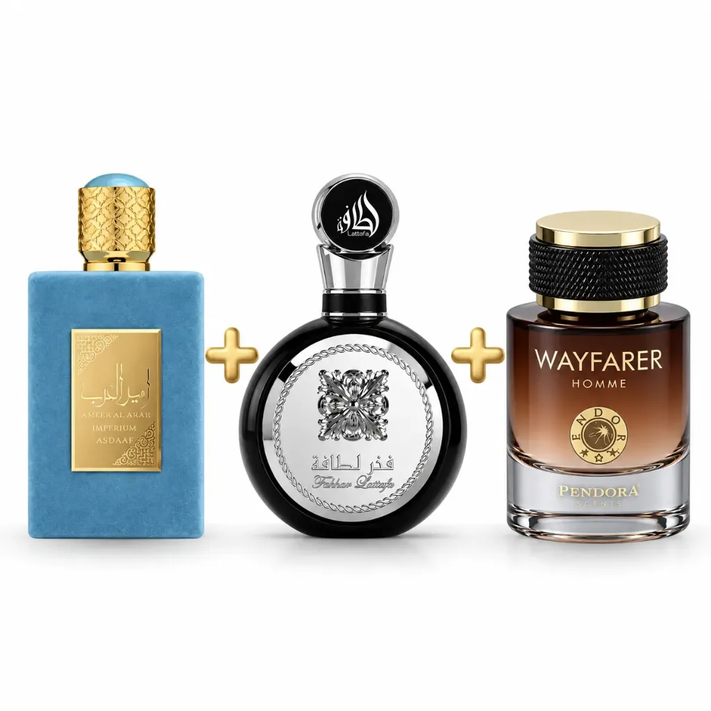 Routine Gentleman - Ameer Al Arab Asdaaf 100ml, Fakhar 100ml & Wayfarer Homme 100ml
