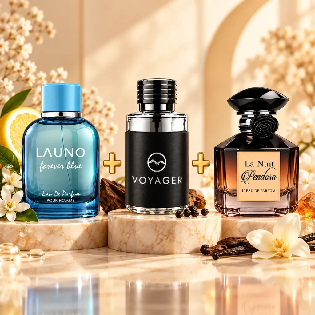 Routine 3 Moments Unisexe - La Uno Forever Blue 100ml, Voyager 100ml & La Nuit Pendora 100ml