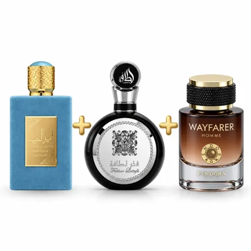 Routine Gentleman - Ameer Al Arab Asdaaf 100ml, Fakhar 100ml & Wayfarer Homme 100ml