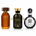Routine Homme Élégant - Fakhar 100ml, Tobacco d'feu 100ml & Enoless 100ml