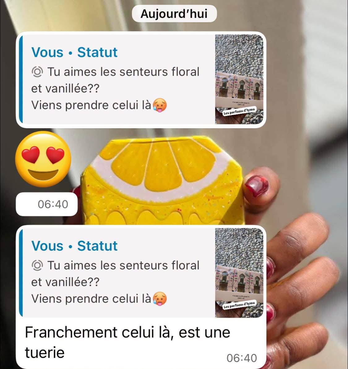 Avis client Les Parfums d’Lyma 22